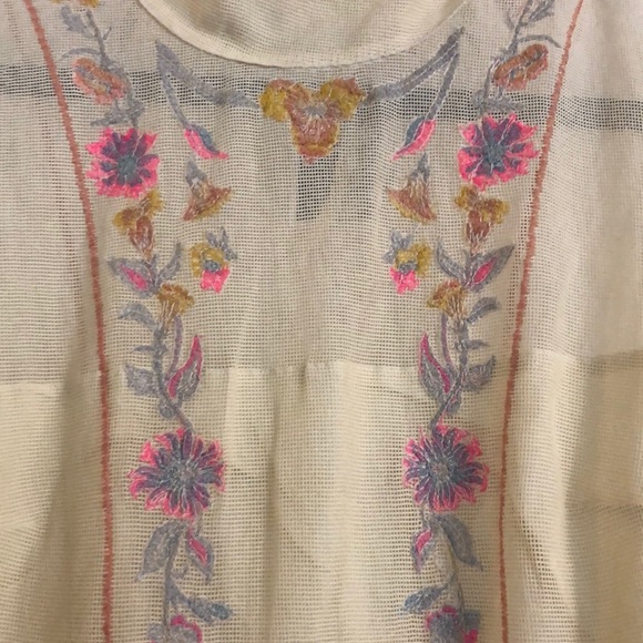 NWT Free People Riviera dress, cream, 10 - Picture 5 of 7